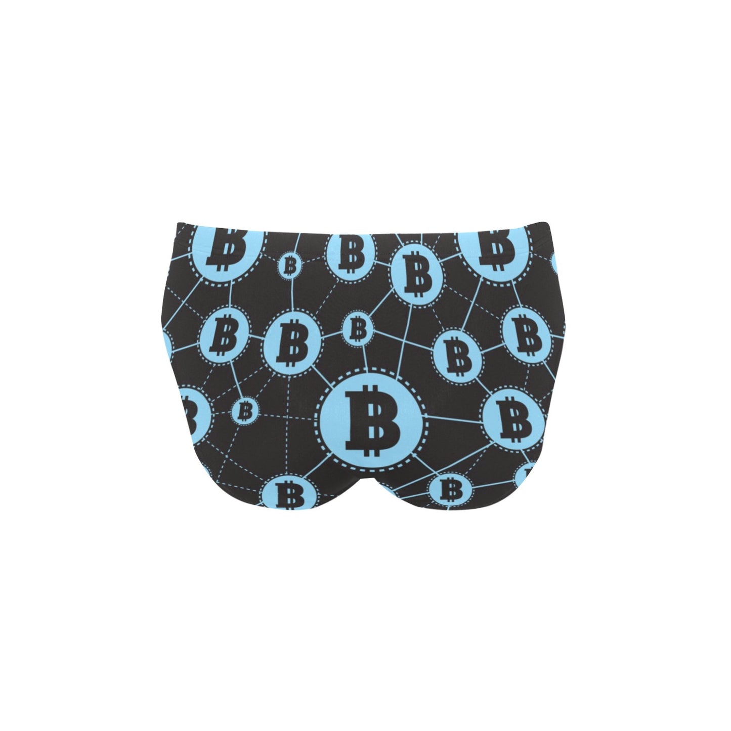 Cryptocurrency Pattern Print Design 02 Men's Swimming Briefs