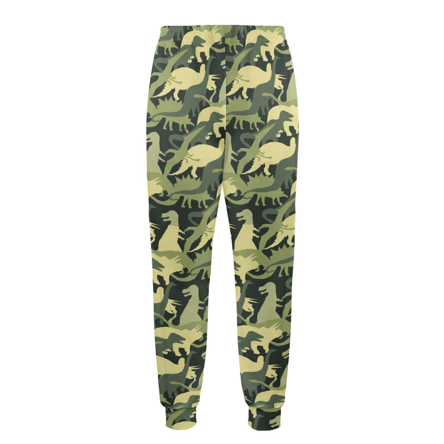 Camouflage Dinosaur Pattern Print Design 03 Men's Casual Track Pants