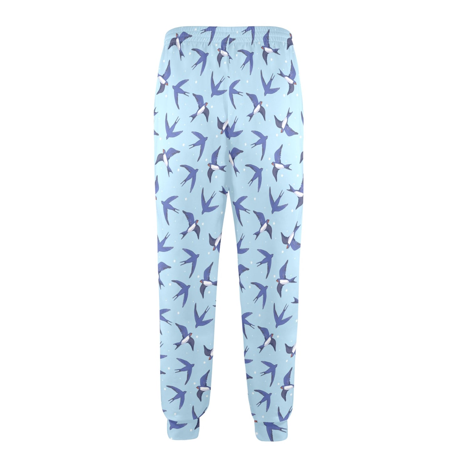 Swallow Bird Pattern Print Design 06 Men's Casual Track Pants