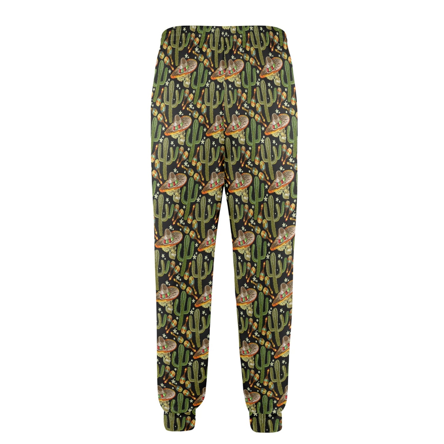 Western Style Print Men's Casual Track Pants