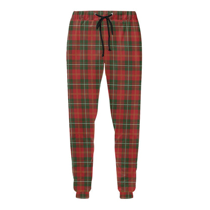 Holiday Tartan Plaid Pattern Men's Sweatpants