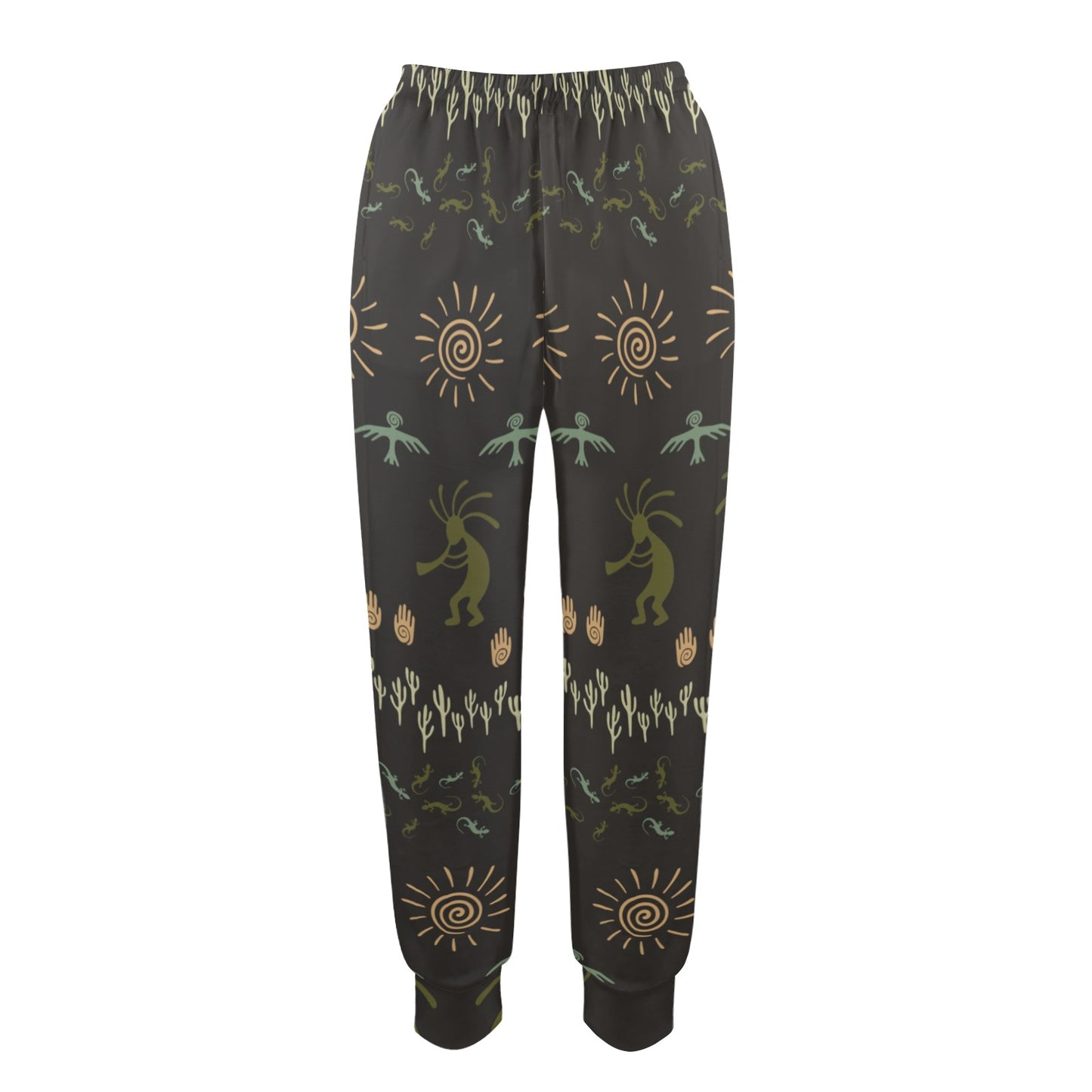 Mayan Pattern Print Design 04 Women's Casual Track Pants
