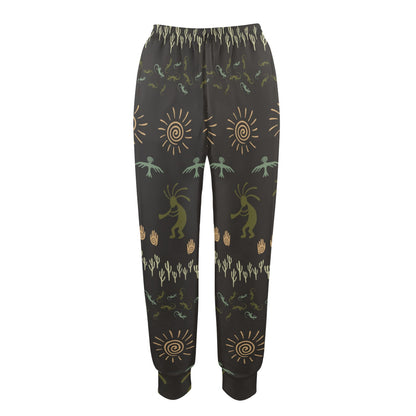 Mayan Pattern Print Design 04 Women's Casual Track Pants