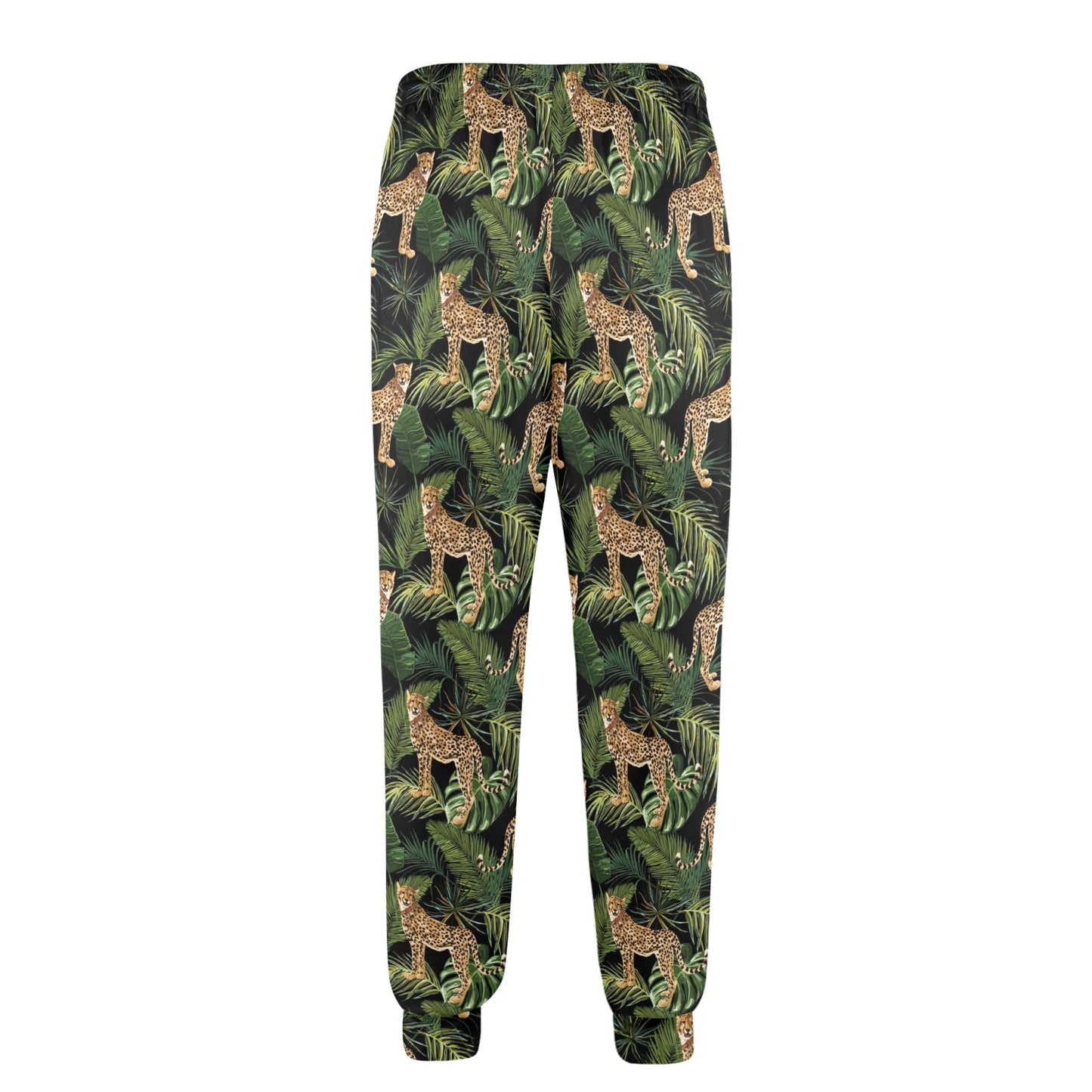 Cheetah Pattern Print Design 05 Men's Casual Track Pants