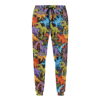 dinosaur Design Print Pattern JJ0102 Men's Sweatpants