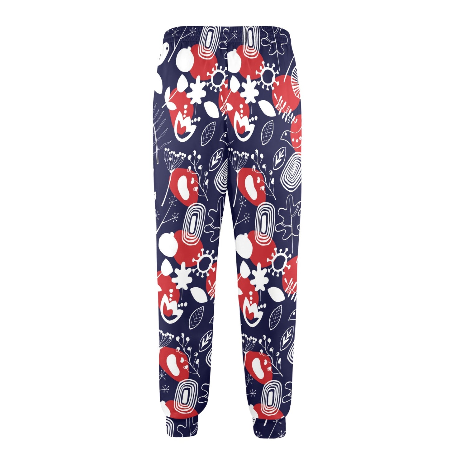 Nordic Pattern Print Design A02 Men's Casual Track Pants