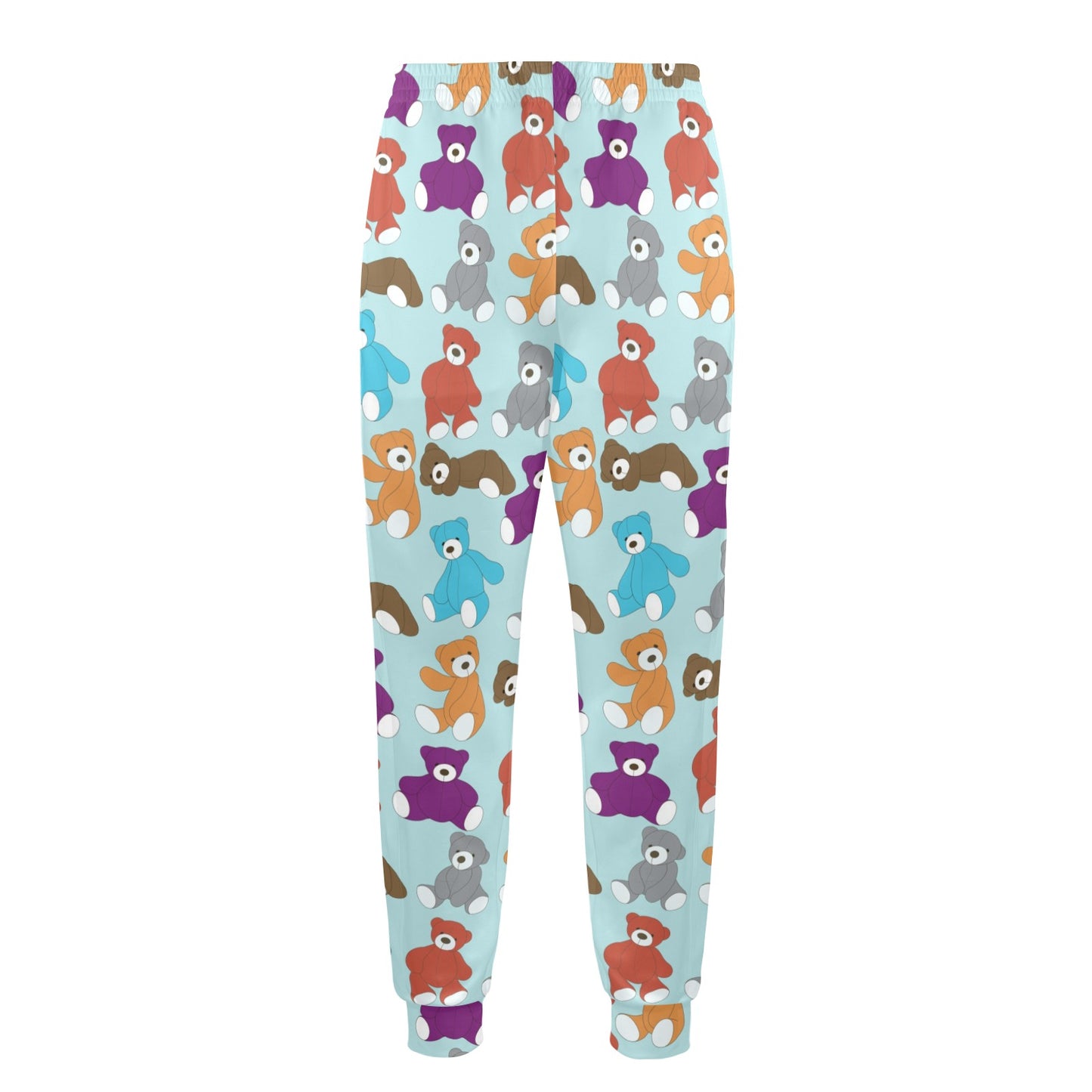 Bear Cute Pattern Print Design 03 Men's Casual Track Pants