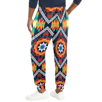 African Kente Men's Casual Track Pants