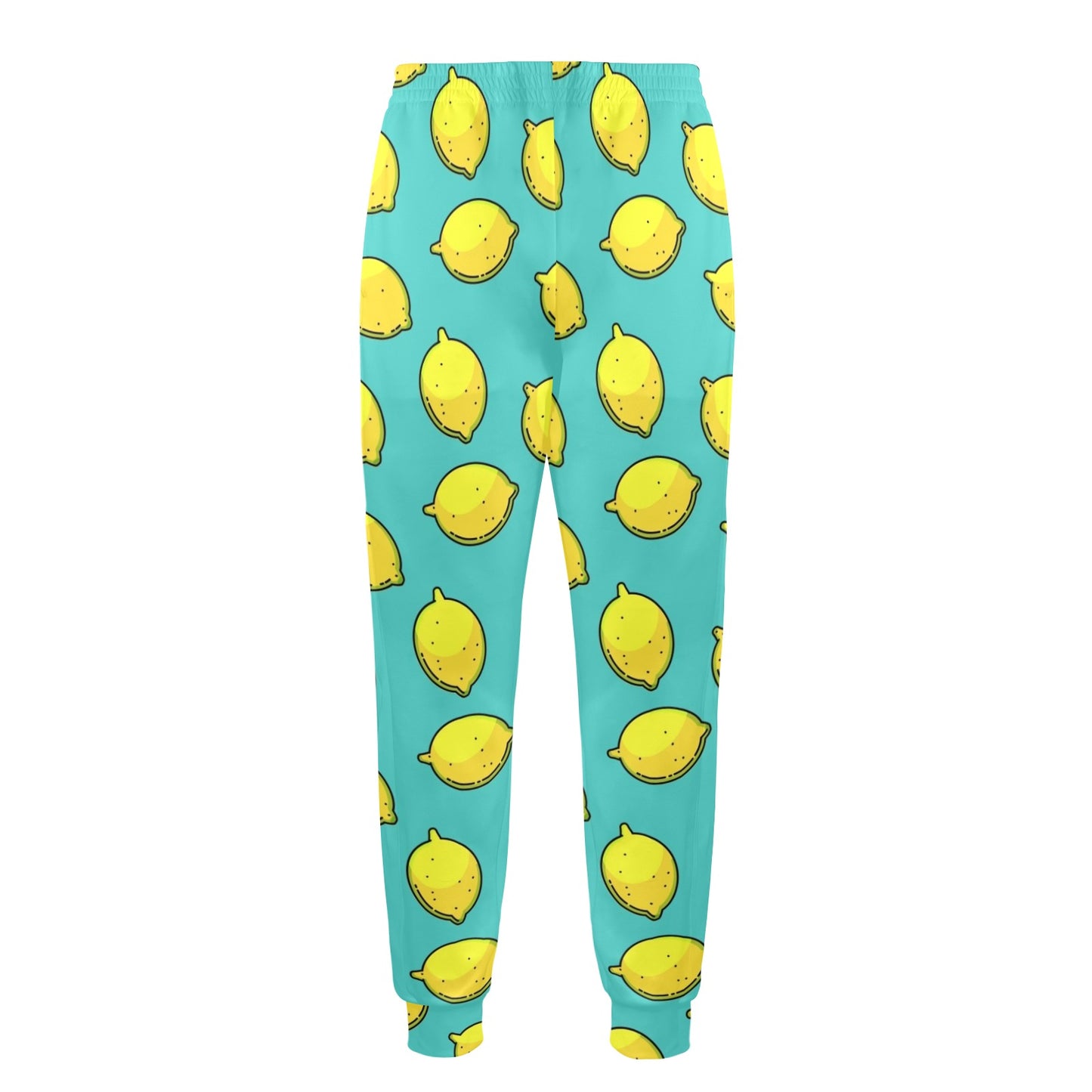 Lemon Pattern Print Design LM04 Men's Casual Track Pants