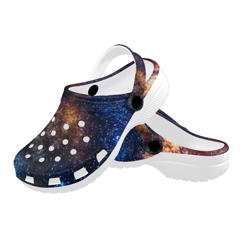 Celestial Milky way Galaxy Unisex Clogs Shoes