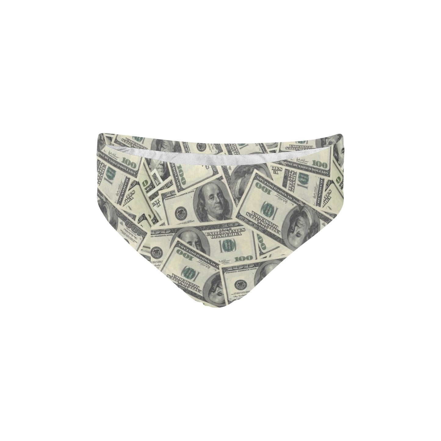 Dollar Pattern Print Design DO02 Men's Swimming Briefs