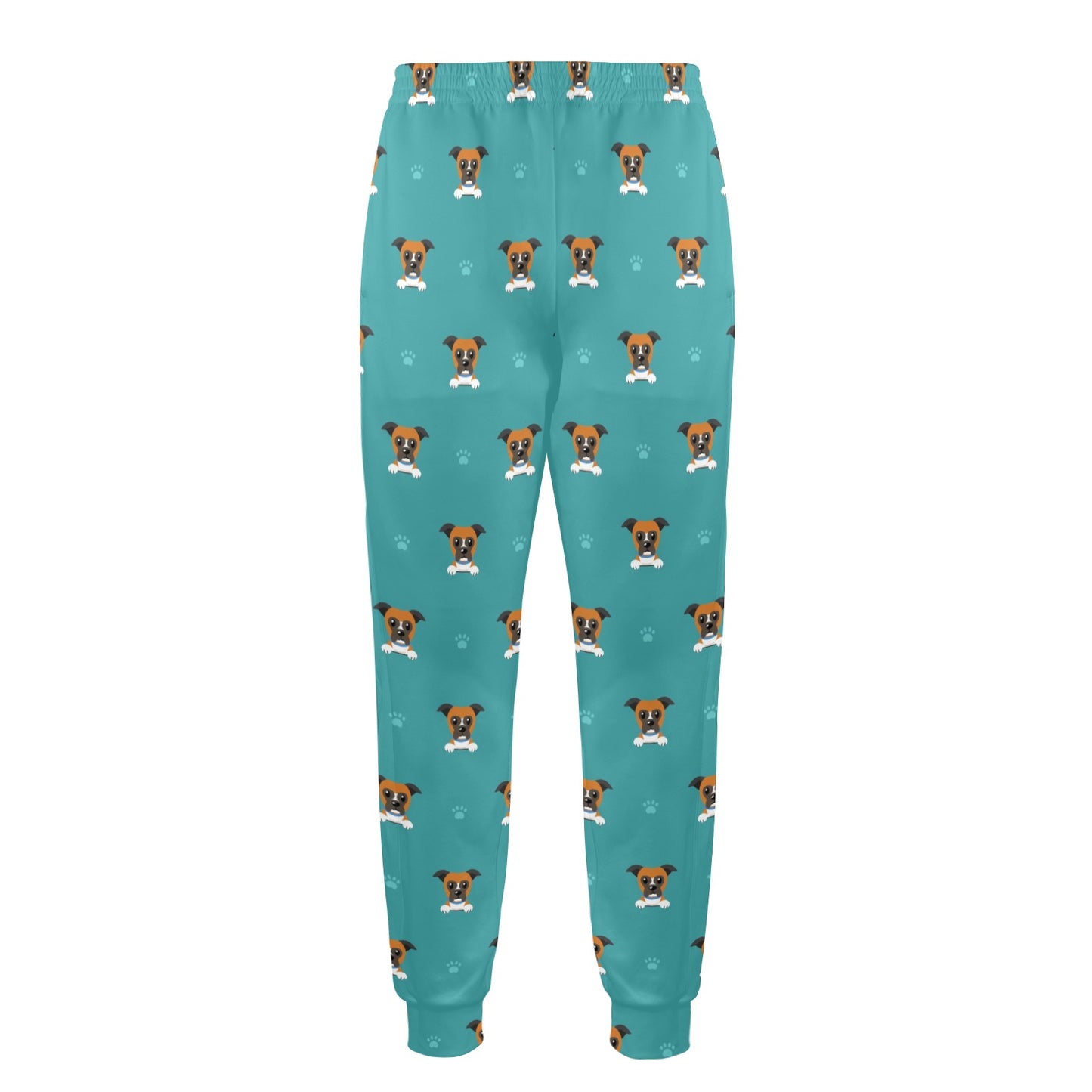 Boxers Pattern Print Design 03 Men's Casual Track Pants
