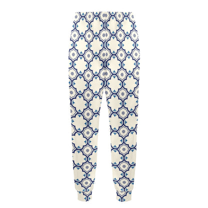 elegant Design Print Pattern JJ0185 Men's Casual Track Pants