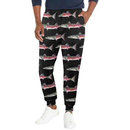 Barracuda Pattern Print Design 02 Men's Casual Track Pants