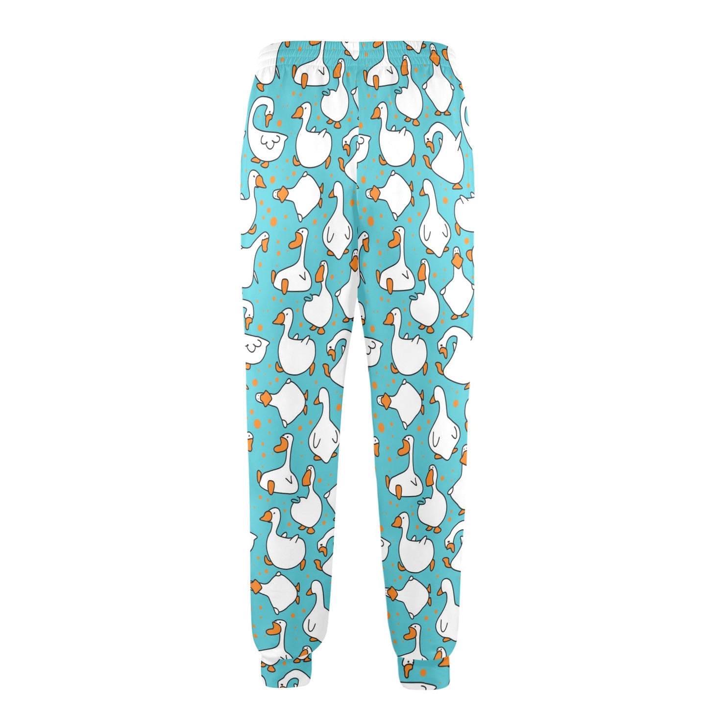 Goose Print Design LKS403 Men's Casual Track Pants