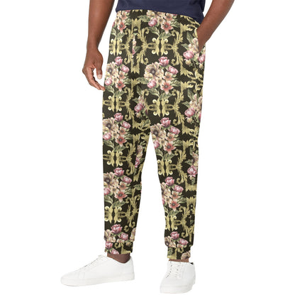Baroque Pattern Print Design 02 Men's Casual Track Pants