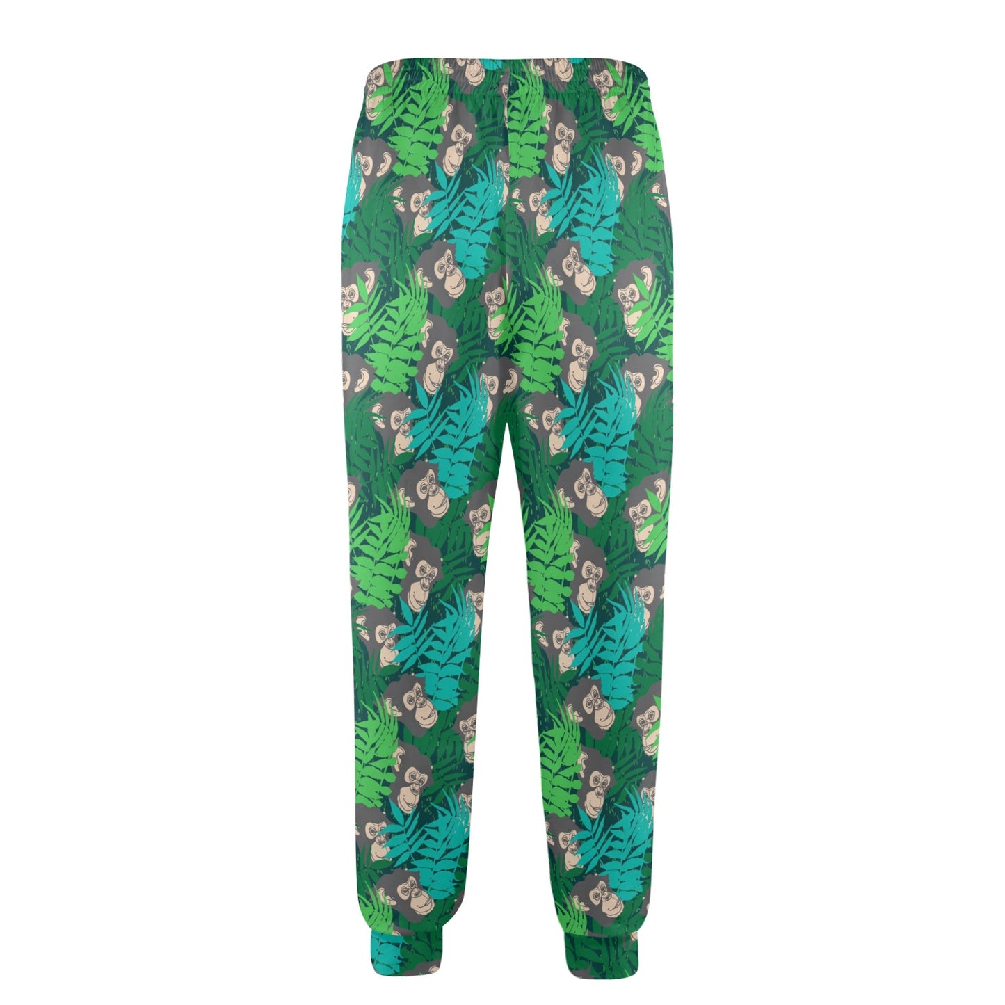Chimpanzee Pattern Print Design 01 Men's Casual Track Pants