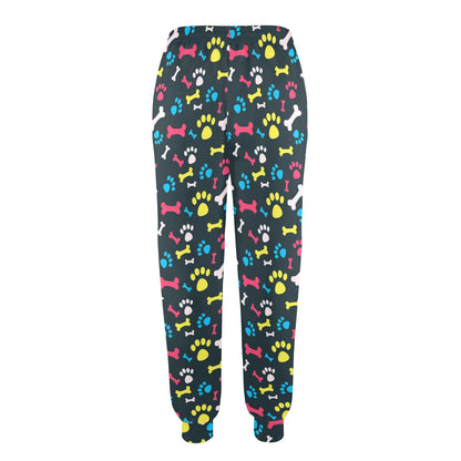Paw Design Print Women's Casual Track Pants