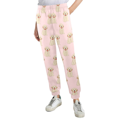 Golden Retriever Design Print Pattern JJ0278 Women's Casual Track Pants