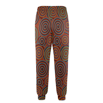 Aboriginal Print Design LKS403 Men's Casual Track Pants
