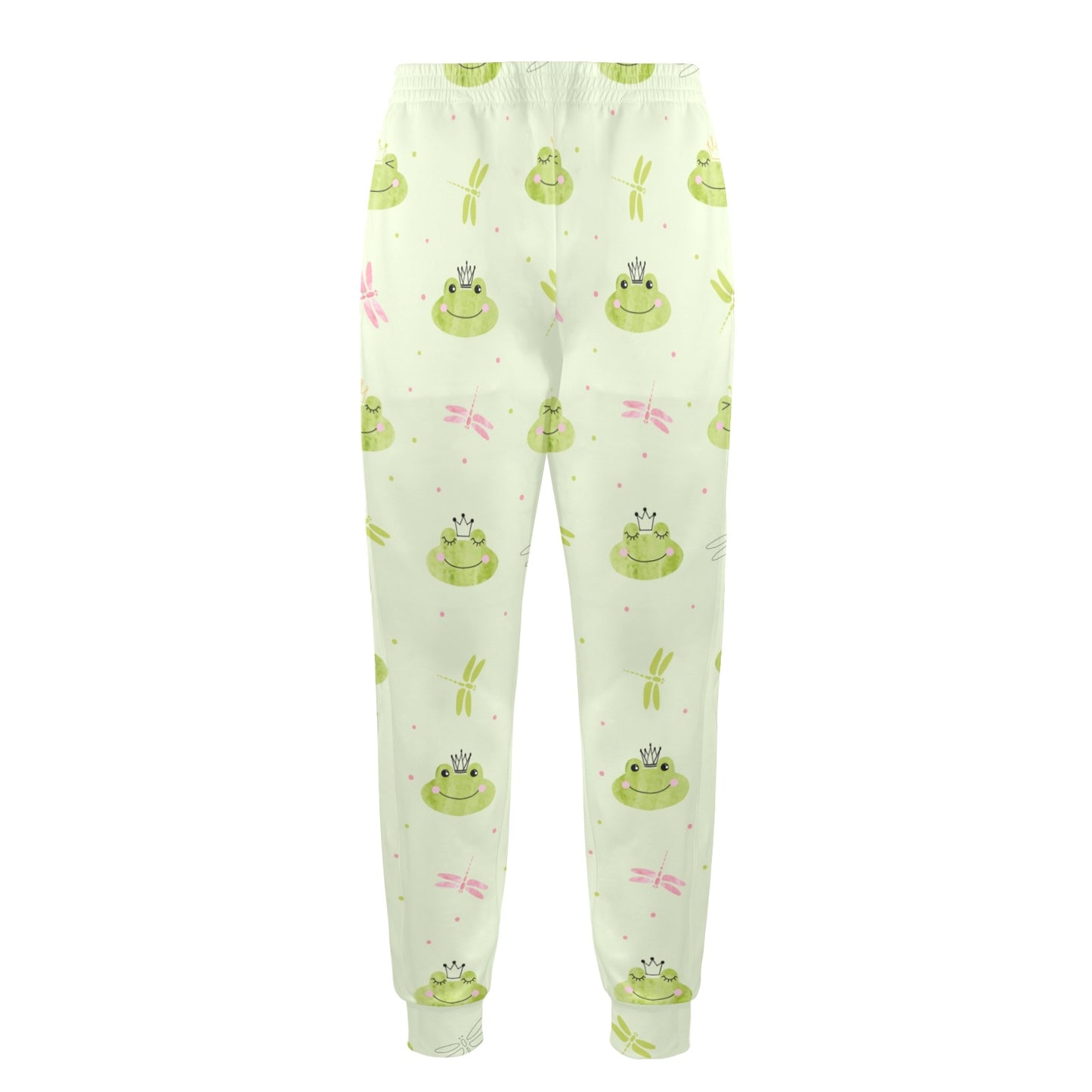 frog Design Print Pattern JJ0232 Men's Casual Track Pants