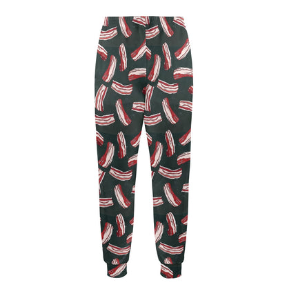Bacon Pattern Print Design 02 Men's Casual Track Pants