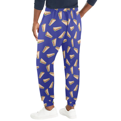 Sandwich Print Design LKS303 Men's Casual Track Pants