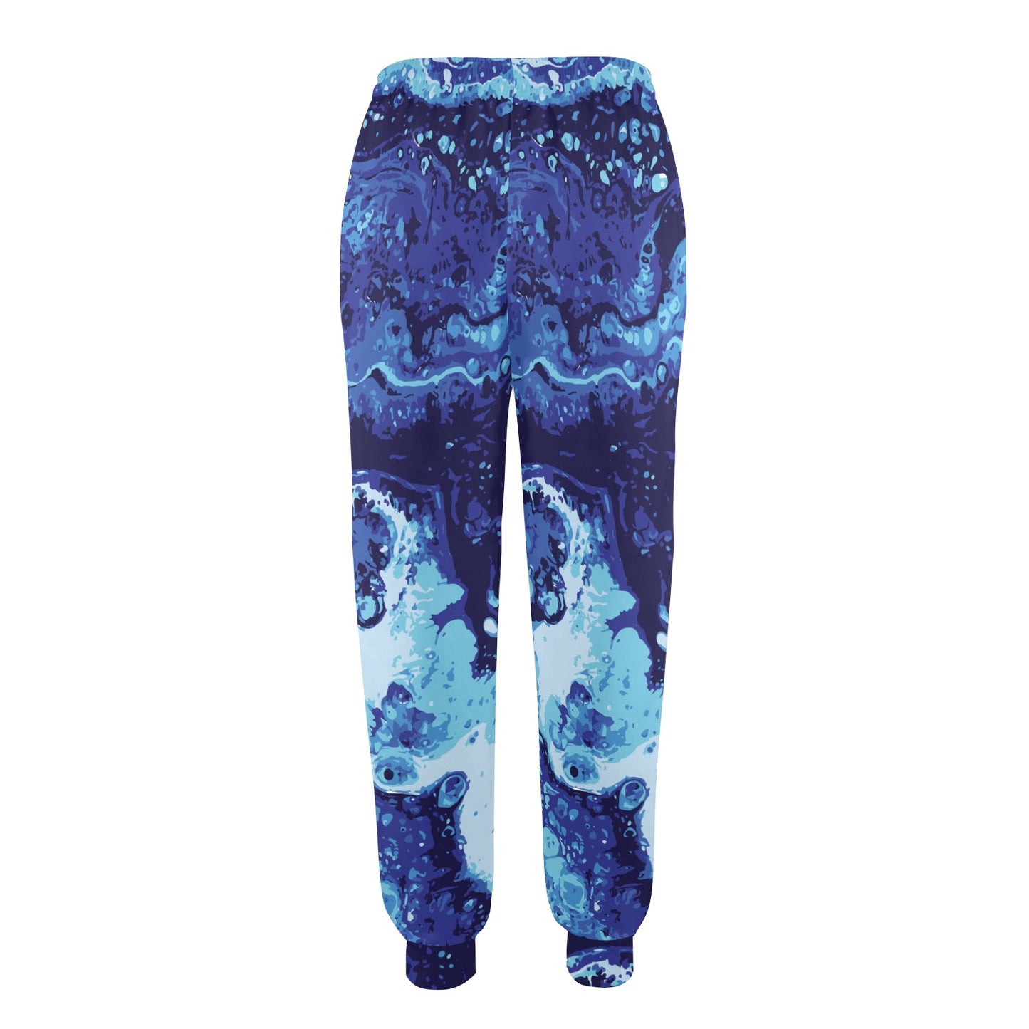 Ocean Liquid Pattern Print Design A03 Women's Casual Track Pants