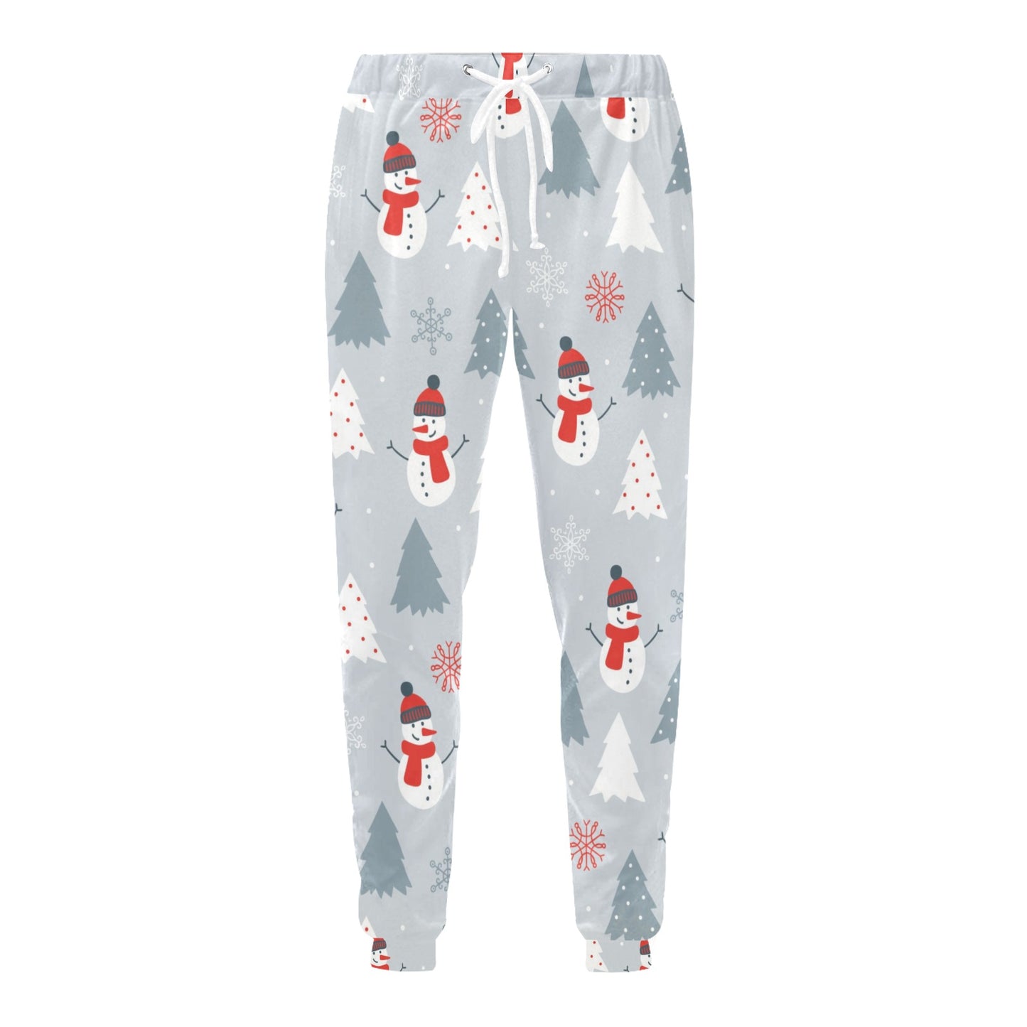 Snowman Print Design LKS302 Men's Sweatpants