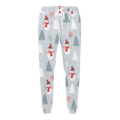 Snowman Print Design LKS302 Men's Sweatpants