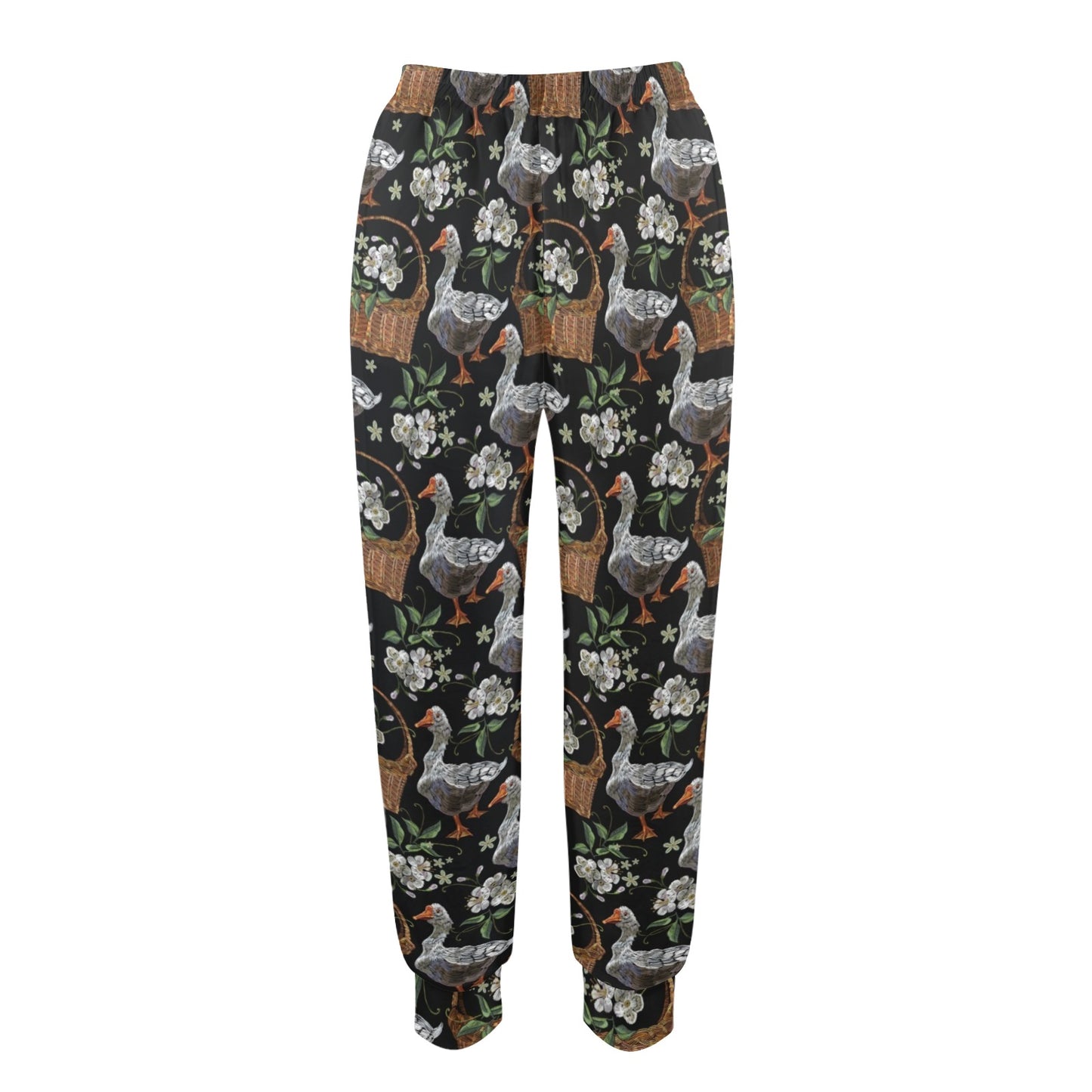 Goose Print Design LKS406 Women's Casual Track Pants