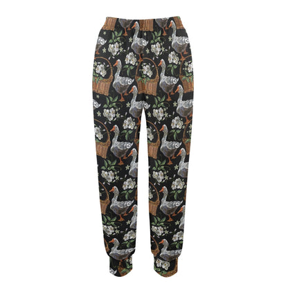 Goose Print Design LKS406 Women's Casual Track Pants