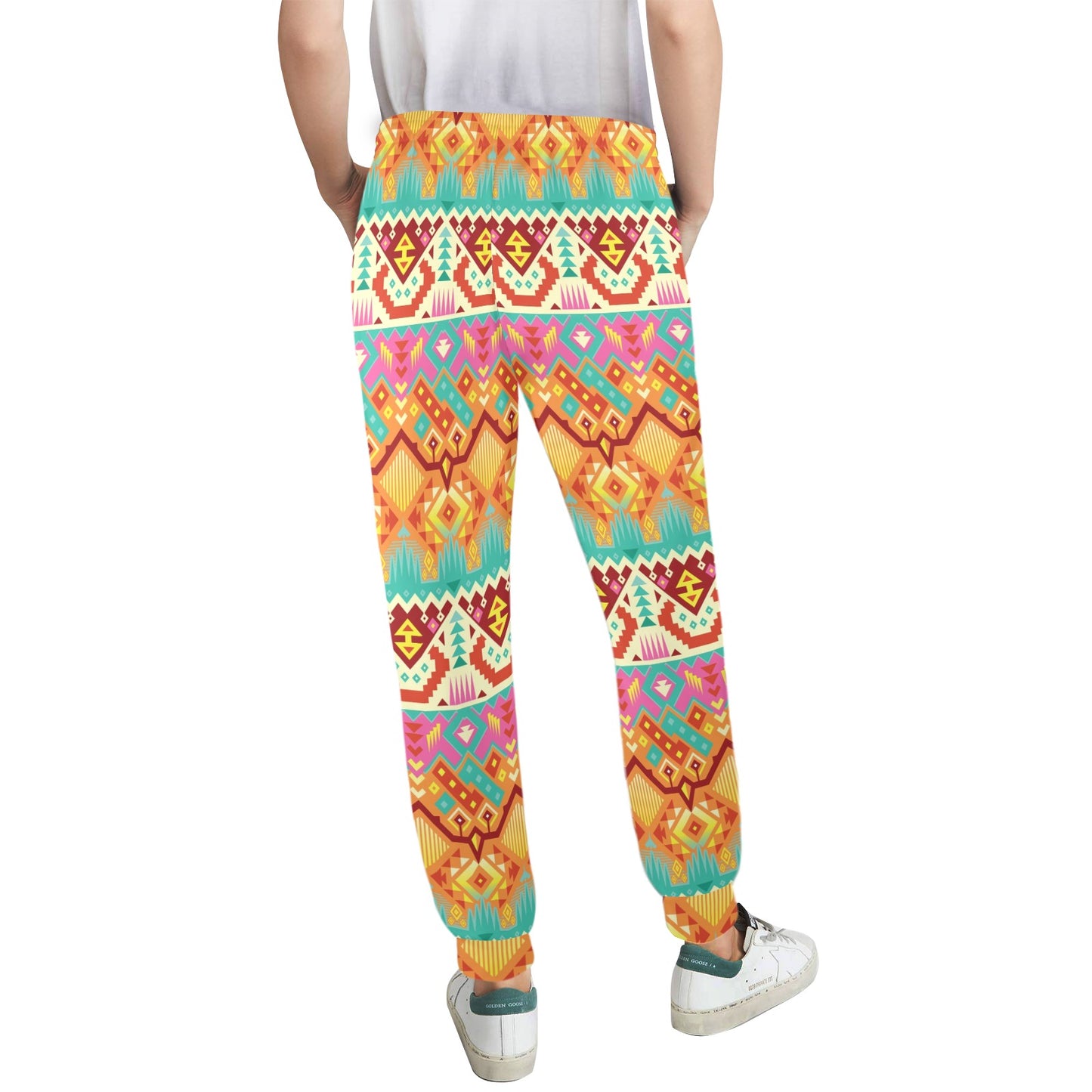 Aztec Pattern Print Design 03 Women's Casual Track Pants