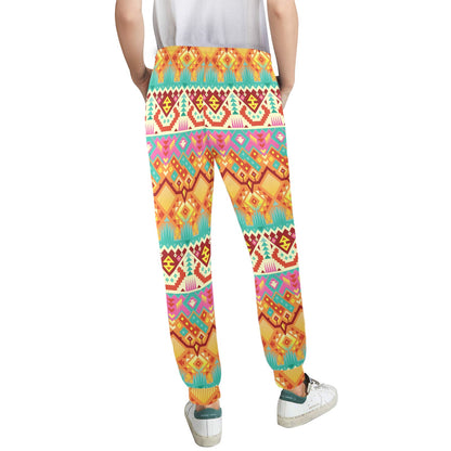 Aztec Pattern Print Design 03 Women's Casual Track Pants