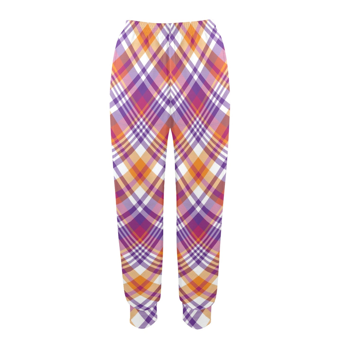Madras Pattern Print Design 02 Women's Casual Track Pants
