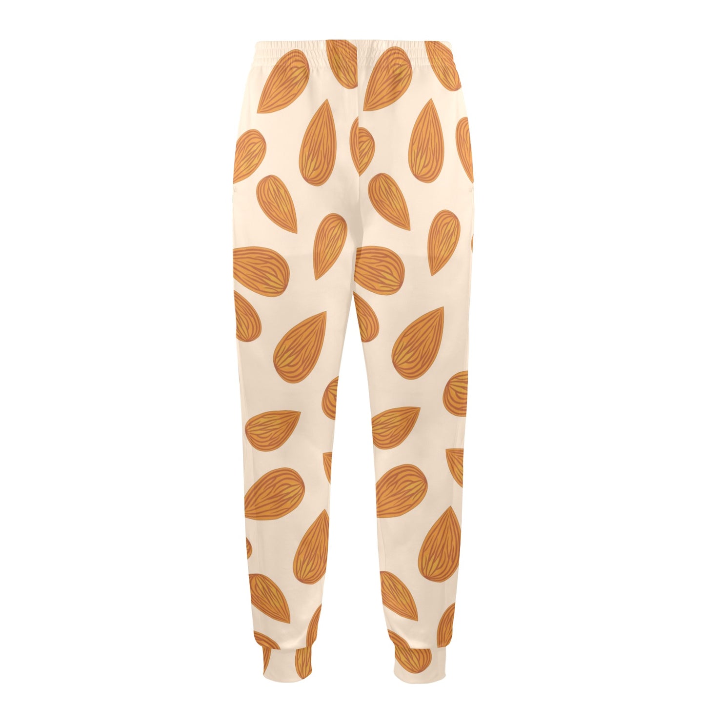 Almond Pattern Print Design 03 Men's Casual Track Pants