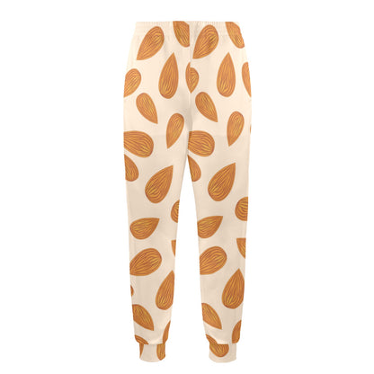 Almond Pattern Print Design 03 Men's Casual Track Pants