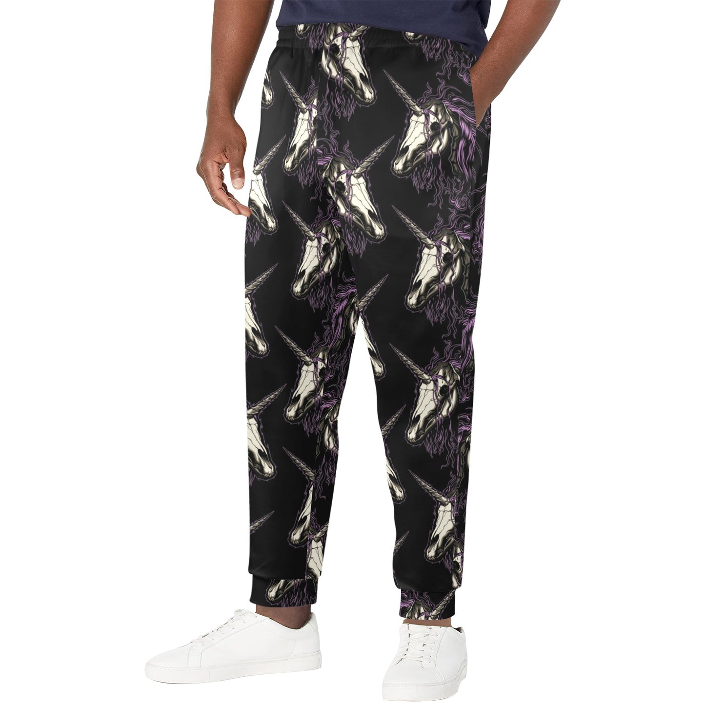 Unicorn Skull head Men's Casual Track Pants