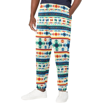 Aztec Pattern Print Design 02 Men's Casual Track Pants