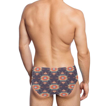 Tribal indians Aztec Men's Swimming Briefs