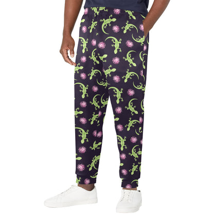 lizard Print Design LKS402 Men's Casual Track Pants