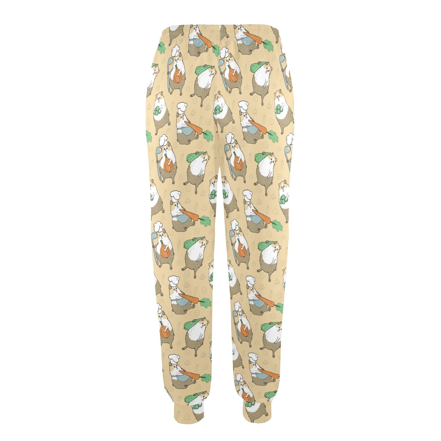 Guinea Pig Print Design LKS401 Women's Casual Track Pants