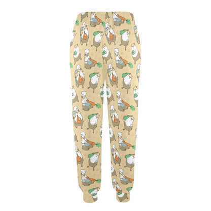 Guinea Pig Print Design LKS401 Women's Casual Track Pants