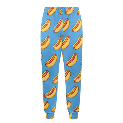 Hot Dog Pattern Print Design 02 Men's Casual Track Pants
