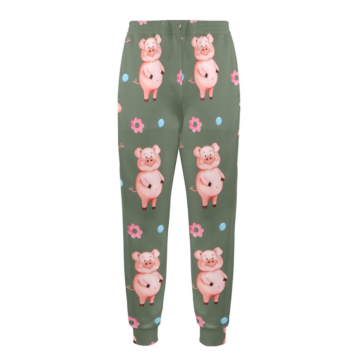 Pig Pattern Print Design 03 Men's Casual Track Pants