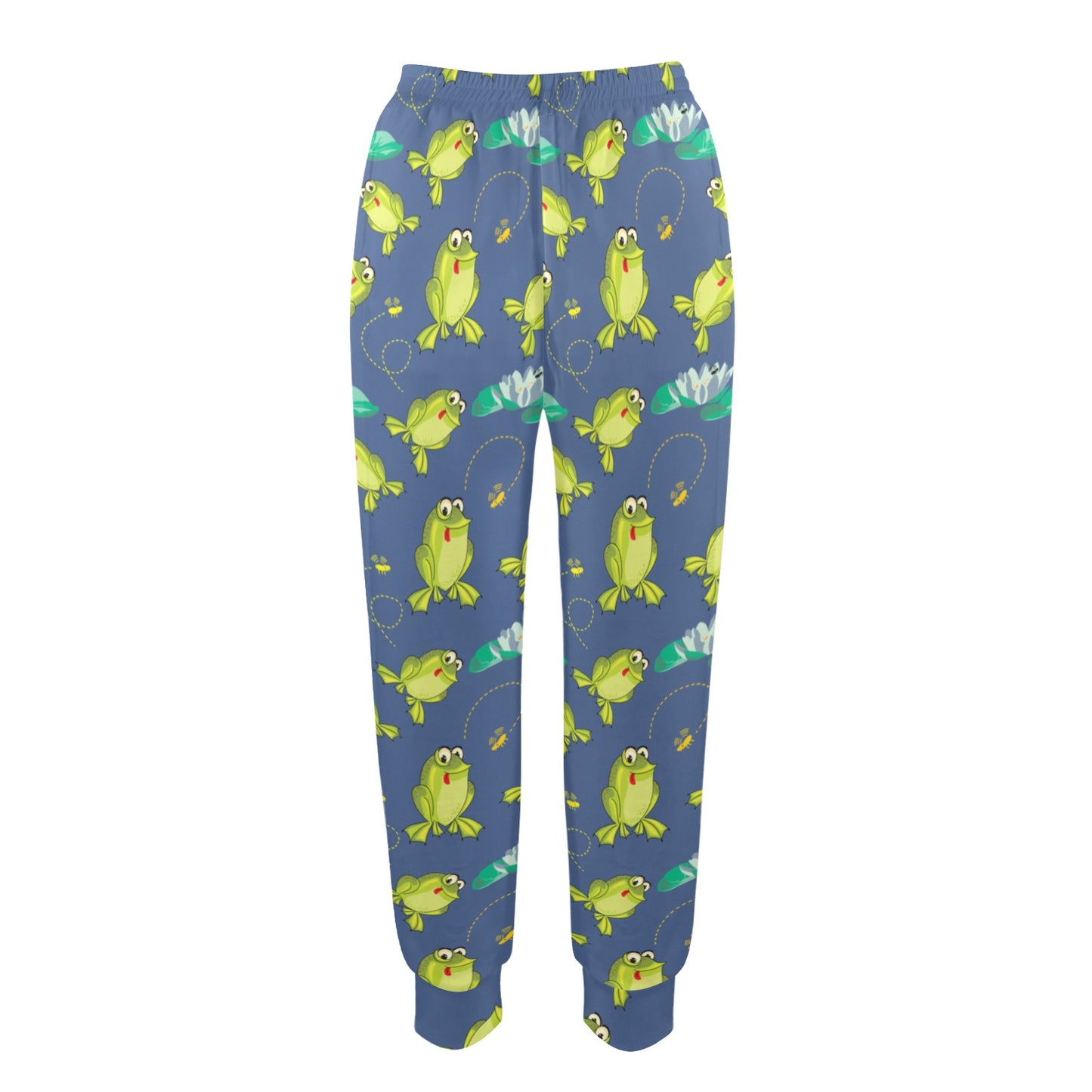 frog Design Print Pattern JJ0230 Women's Casual Track Pants