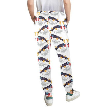 Fugu Pattern Print Design 03 Women's Casual Track Pants
