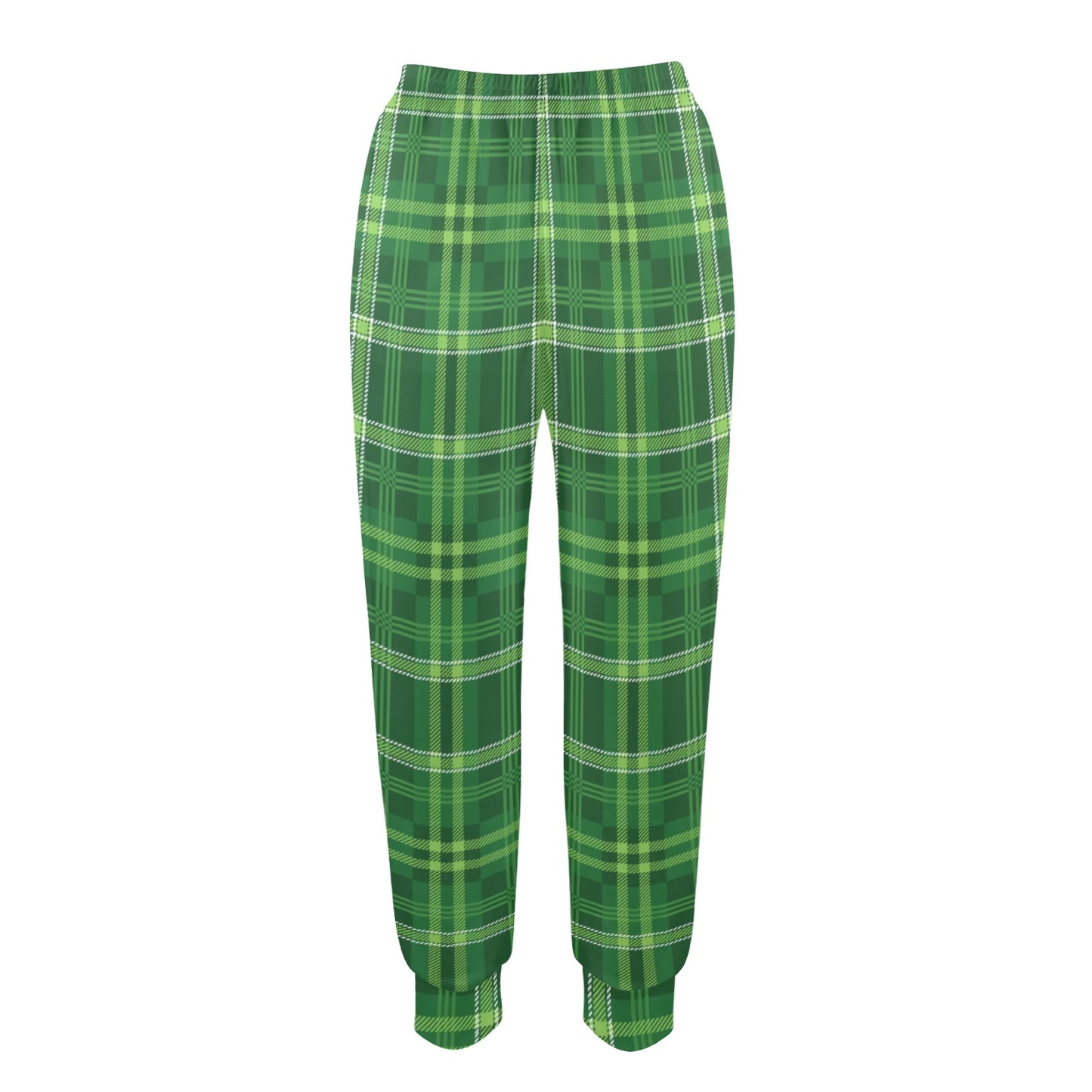 Irish Plaid Pattern Print Design 02 Women's Casual Track Pants
