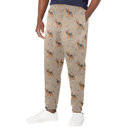 Yorkshire Terriers Print Design LKS305 Men's Casual Track Pants
