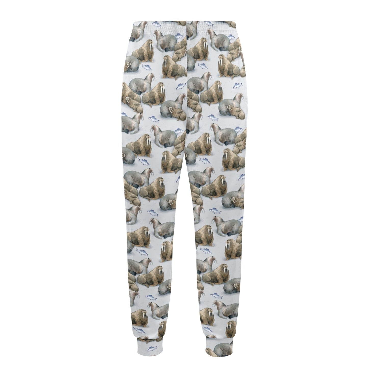 Walrus Print Design LKS401 Men's Casual Track Pants